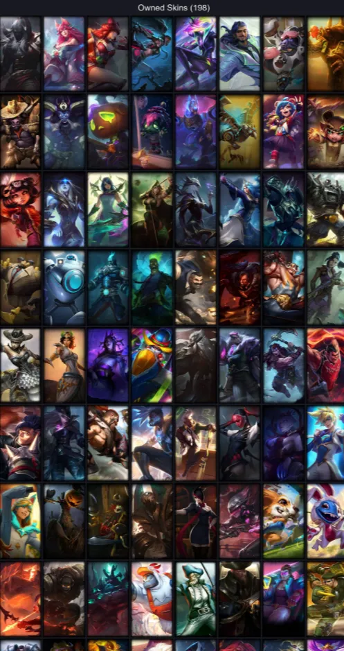 🤌-【EUW】⸱ 🎠 221 Skin⸱ 🥘 171 Champ⸱ 🤭 Unranked⸱ 🔏 324318 BE⸱ 🚔 Honor 3⸱ ⚽️ Level 431⸱ 🤧 2025 Ready⸱ 🐀 Email Access⸱ 🥯 291 RP